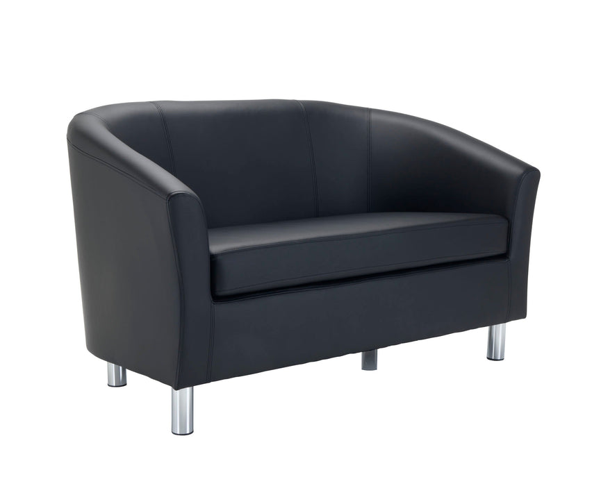 Vibrant Tub Sofa Metal Feet SOFT SEATING & RECEP TC Group Black