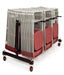 Folding Chair Trolley | 70 Folding Chairs Capacity | Black
